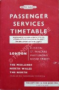 Passenger Services Timetable - London (Euston, St. Pancras, Marylebone, Broad Street), The Midlands, North Wales & The North (including suburban services), 9th September 1963 to 14th June 1964 by British Railways London Midland Region